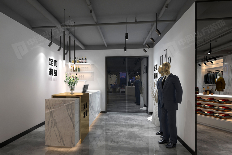 南京商业空间装修设计---服装店装修灯光与整体(图2) 南京商业空间装修设计---服装店装修灯光与整体(图2)