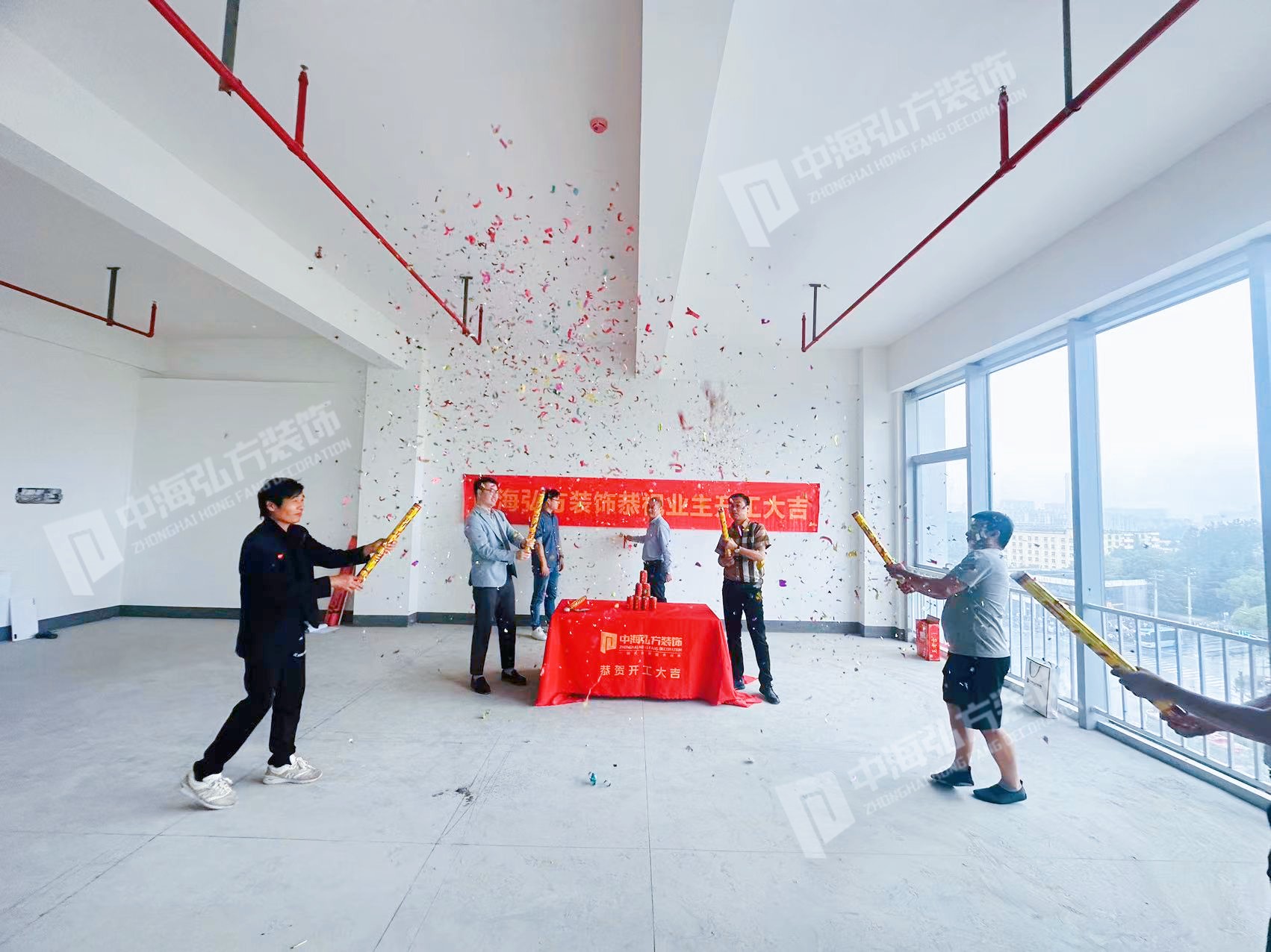 热烈祝贺 | 南京瑞腾办公室装修项目 | 开工大吉(图1)