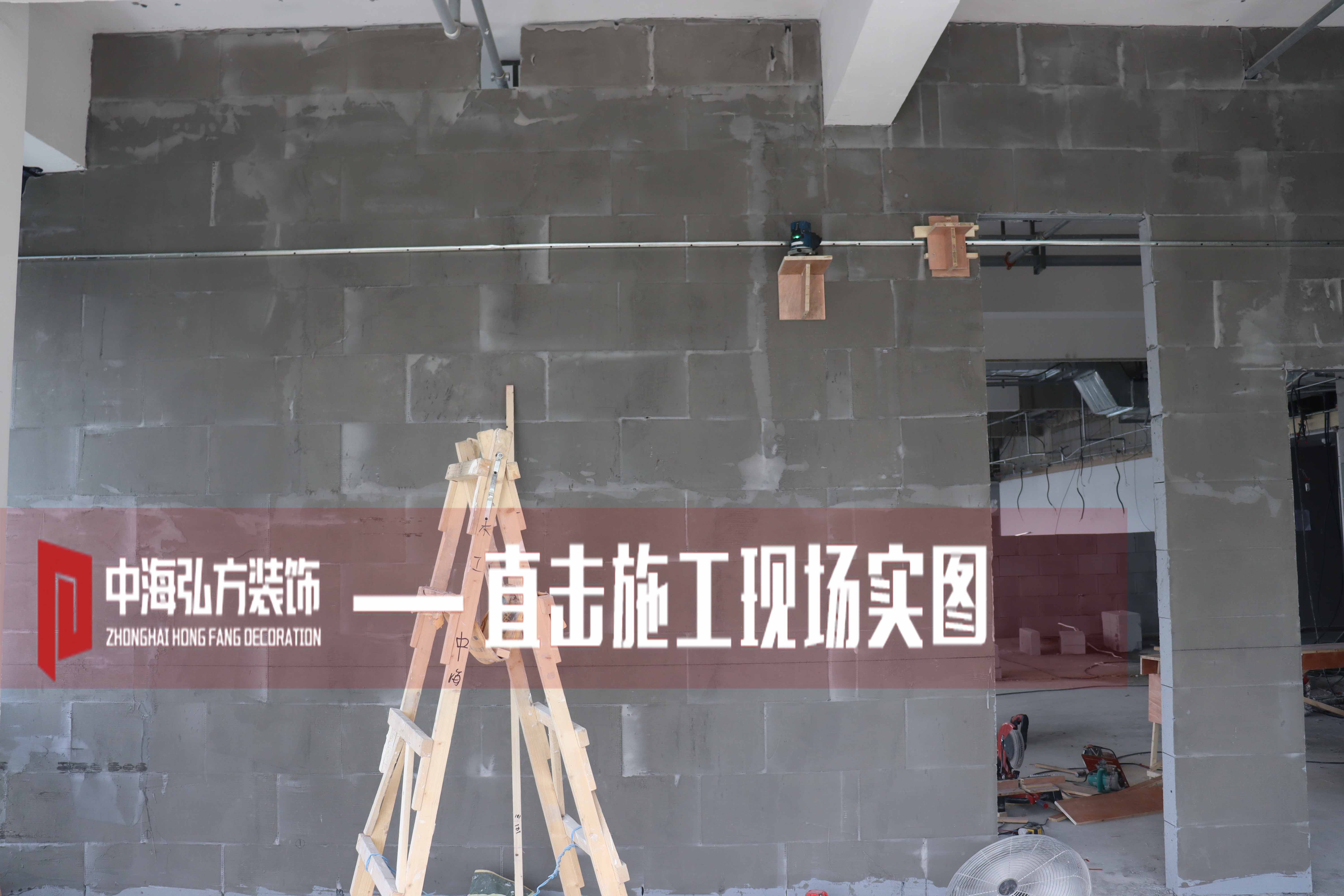 办公室装修施工巡检，多个项目施工进行中(图2)